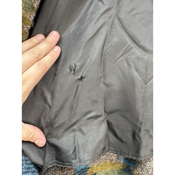 Vintage Roper Rodeo Blue Aztec Jacket Medium Silver Buttons Barn Chore Coat - Picture 5 of 11